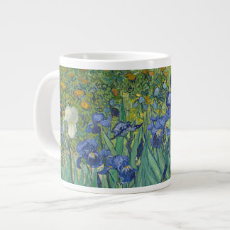 Caneca De Café Grande Van Gogh Irises (F608) Belas Artes