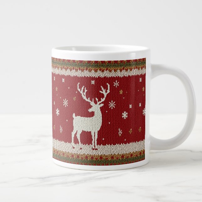Caneca De Café Grande veado e mug de especialidade de inverno (Direita)