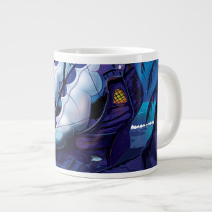 Caneca De Café Grande Velho Navio Pirata Atracado