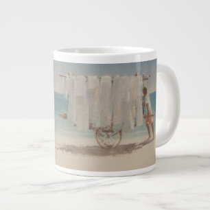 Caneca De Café Grande Vendedor 2010 da praia de Cuba