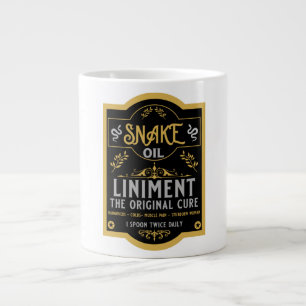 Caneca De Café Grande Vendedor de óleo de cobra, presentes engraçados pa