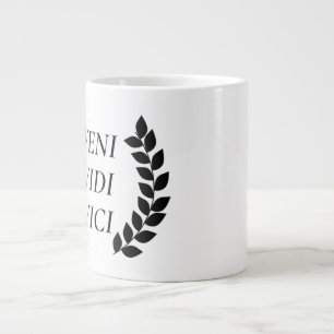 Caneca De Café Grande Veni Vidi Vici