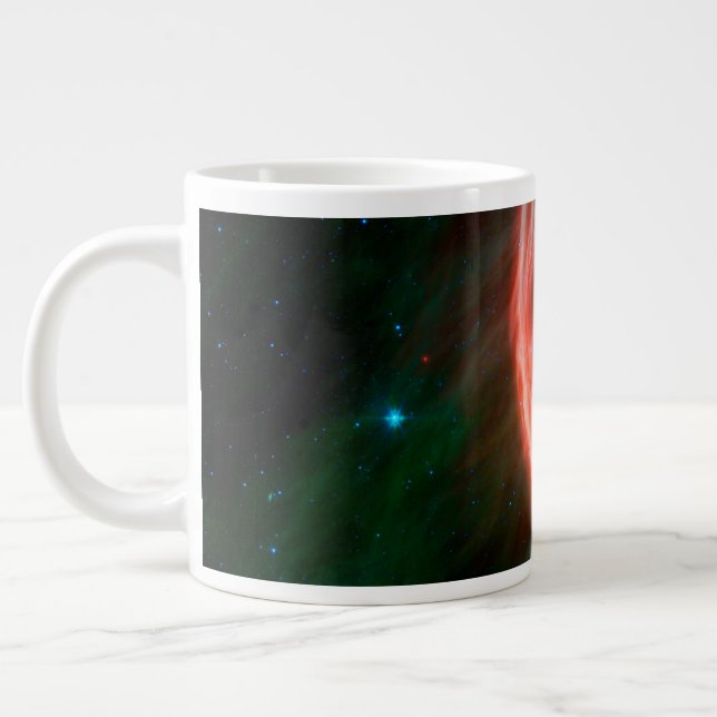 Caneca De Café Grande Ventos Estelares Saem De Zeta Ophiuchi. (Esquerda)