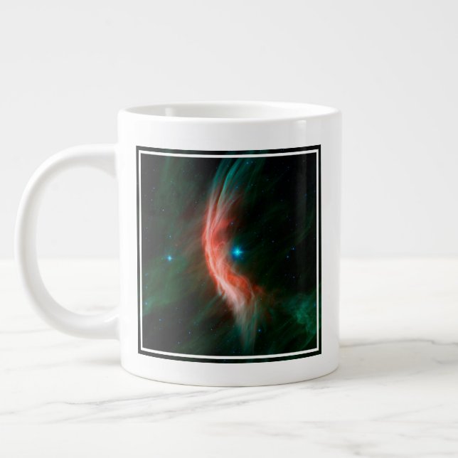 Caneca De Café Grande Ventos Estelares Saem De Zeta Ophiuchi. (Esquerda)