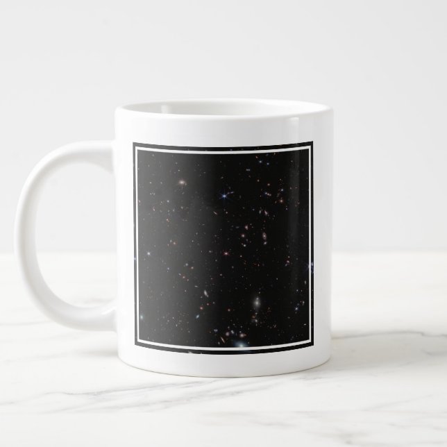 Caneca De Café Grande Ver entre os Peixes e as constelações do Andromeda (Esquerda)