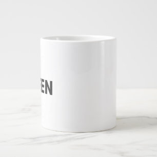 Caneca De Café Grande verde