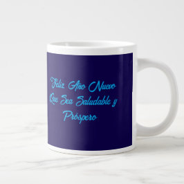 Caneca De Café Grande Véspera de Ano Novo na Cidade de Nova York