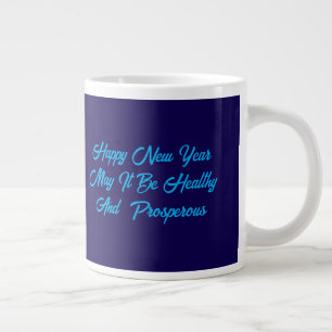 Caneca De Café Grande Véspera de Ano Novo na Cidade de Nova York