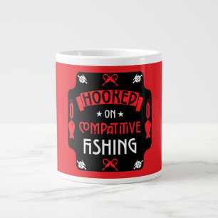 Caneca De Café Grande Vestido Na Pesca