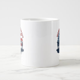 Caneca De Café Grande Veterans Day Patriotic Tee