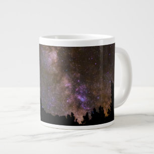Caneca De Café Grande Via Láctea estrelada, Califórnia