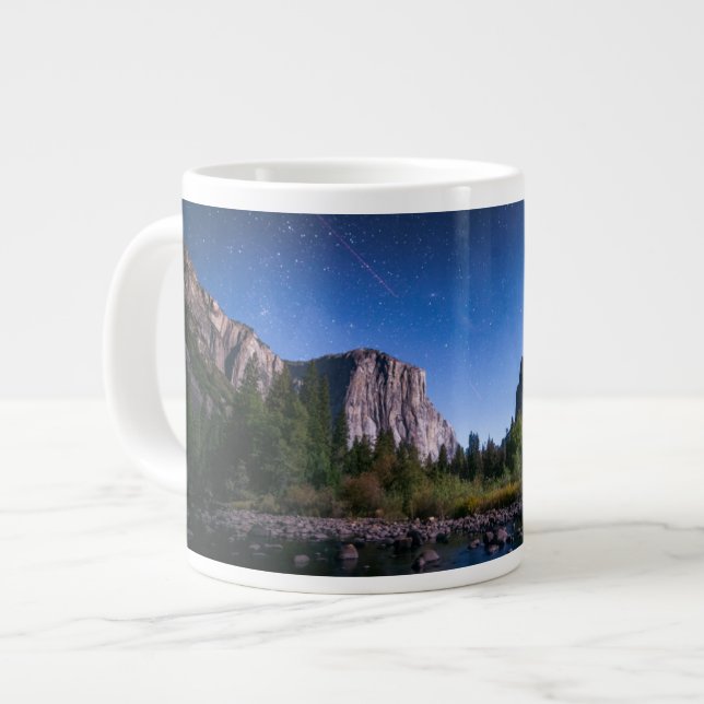 Caneca De Café Grande Via Látea | Parque Nacional Yosemite (Frente Esquerda)