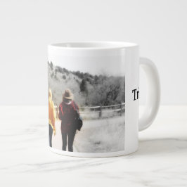 Caneca De Café Grande Viagem de Menina