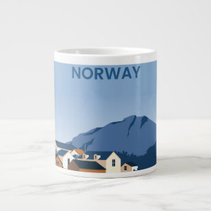 Caneca De Café Grande Viagem para Tromso Norway