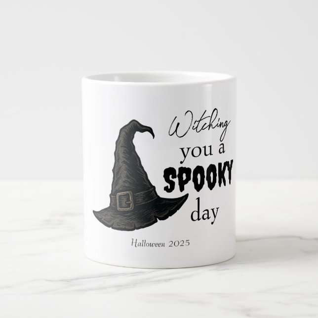 Caneca De Café Grande Víblias Testemunhas - Spooky & Na moda | (Frente)