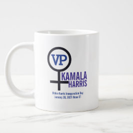 Caneca De Café Grande Vice-Presidente Kamala Harris VP