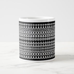 Caneca De Café Grande Viciado em Café Mensagem Oculta Piada Presente 111