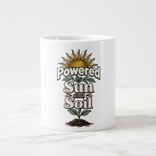 Caneca De Café Grande Vida de Jardim