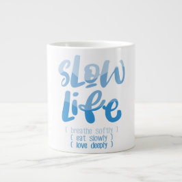 Caneca De Café Grande Vida lenta 2