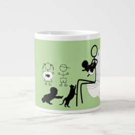 Caneca De Café Grande Vida Mãe