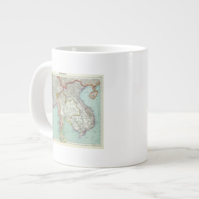 Caneca De Café Grande Vietnã (Frente Esquerda)