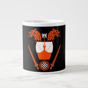 Caneca De Café Grande Viking Norsêmen