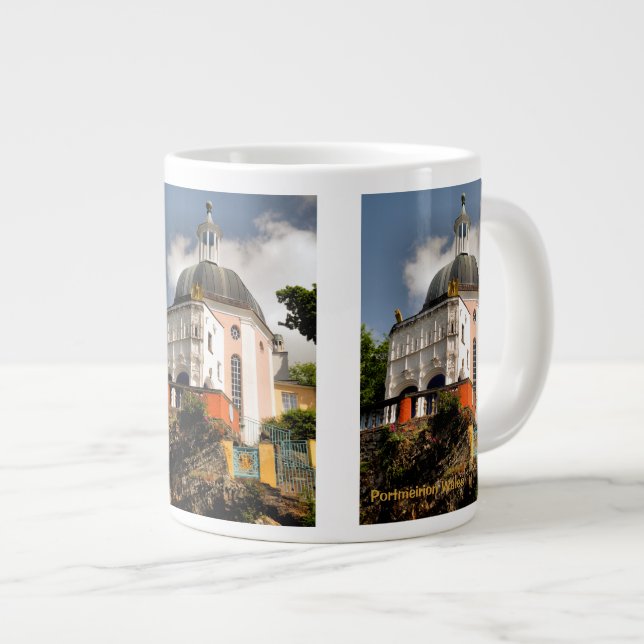 CANECA DE CAFÉ GRANDE VILLAGE ITALIANO WALES (Frente Esquerda)