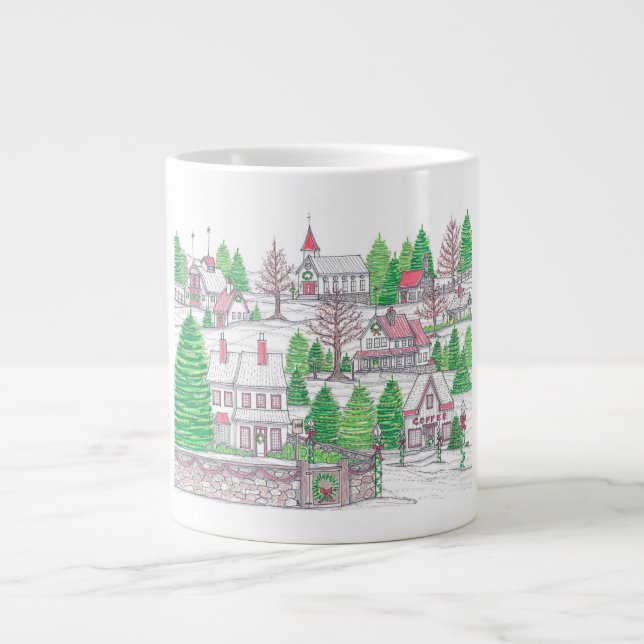 Caneca De Café Grande Village Jumbo Coffee Mug (Frente)