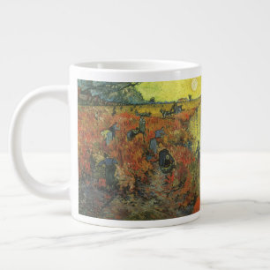 Caneca De Café Grande Vincent van Gogh - A Vinha Vermelha