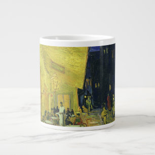 Caneca De Café Grande Vincent van Gogh - Cafe Terrace à Noite