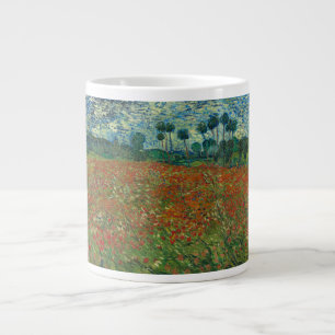 Caneca De Café Grande Vincent van Gogh - Campo de papoulas
