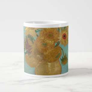 Caneca De Café Grande Vincent Van Gogh - Girassóis