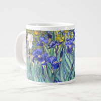 Vincent Van Gogh Irises Floral Vintage Fine Art