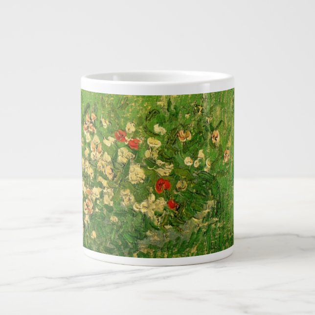 Caneca De Café Grande Vincent van Gogh - Jardim do Daubigny (Frente)