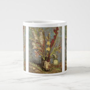 Caneca De Café Grande Vincent van Gogh - Natureza-Morta Vaso com Gladiol
