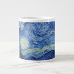 Caneca De Café Grande Vincent Van Gogh - Noite Estrelada<br><div class="desc">Vincent Van Gogh - Noite Estrelada</div>