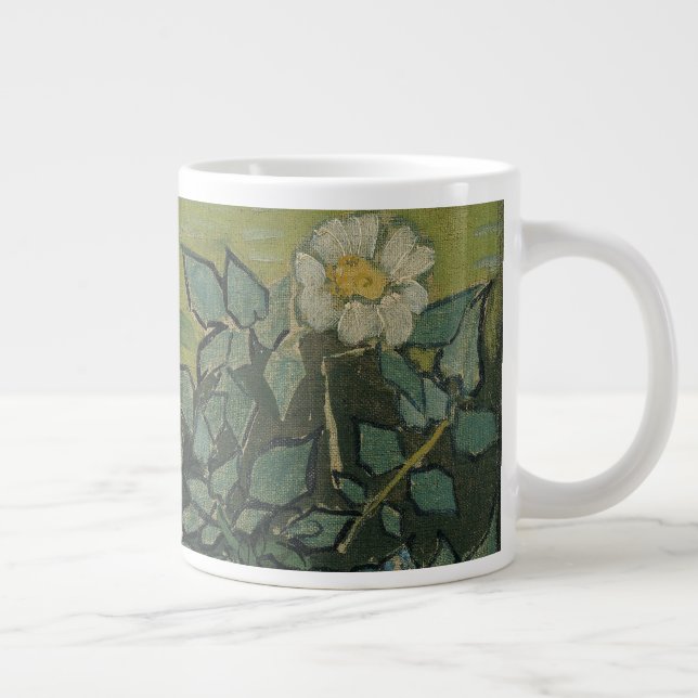 Caneca De Café Grande Vincent van Gogh - Rosas selvagens (Direita)