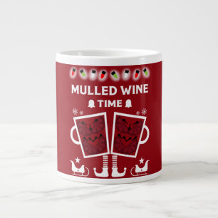 Caneca De Café Grande Vinho tinto enregelado de Natal Glühwein