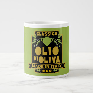 Caneca De Café Grande Vintage - Azeite Italiano