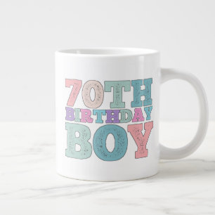 Caneca De Café Grande Vintage cores