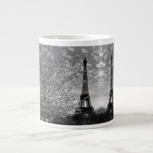 Caneca De Café Grande Vintage France Paris Eiffel torre gigante café Mug