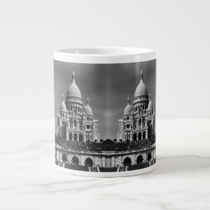 Caneca De Café Grande Vintage France Paris Sacre Coeur Basilica
