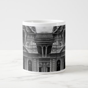Caneca De Café Grande Vintage Tailândia Banguecoque O Caso-Mat do Grupo