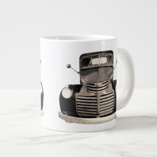 Caneca De Café Grande Vintage Truck Jumbo Coffee Mug / Taça