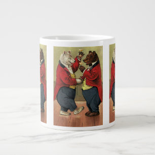 Caneca De Café Grande Vintage Victorian Happy, Gay, Bears