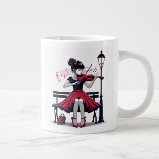 Caneca De Café Grande Violino