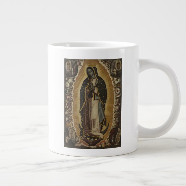 Caneca De Café Grande Virgem de Guadalupe (Direita)