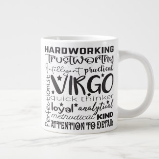 Caneca De Café Grande Virgo Zodiac - Sinal Mug