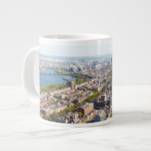 Caneca De Café Grande Vista aérea de Boston