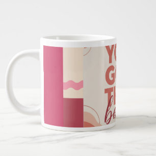 Caneca De Café Grande Você conseguiu isto, baby, para o seu Amor